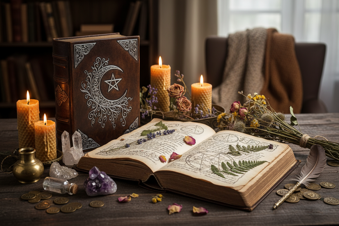 Creating a Grimoire or Book of Shadows - Nicole's ritual universe
