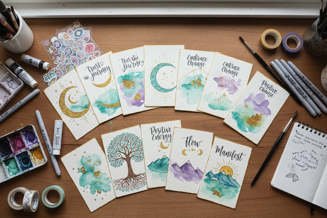 How to Create Oracle Cards - Nicole's ritual universe