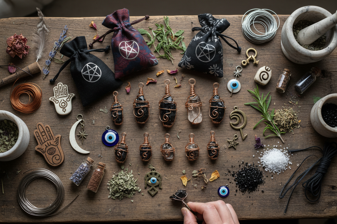 DIY Protection Amulets - Nicole's ritual universe