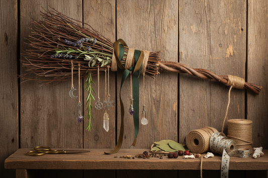 Making Your Own Besom (Witch's Broom)