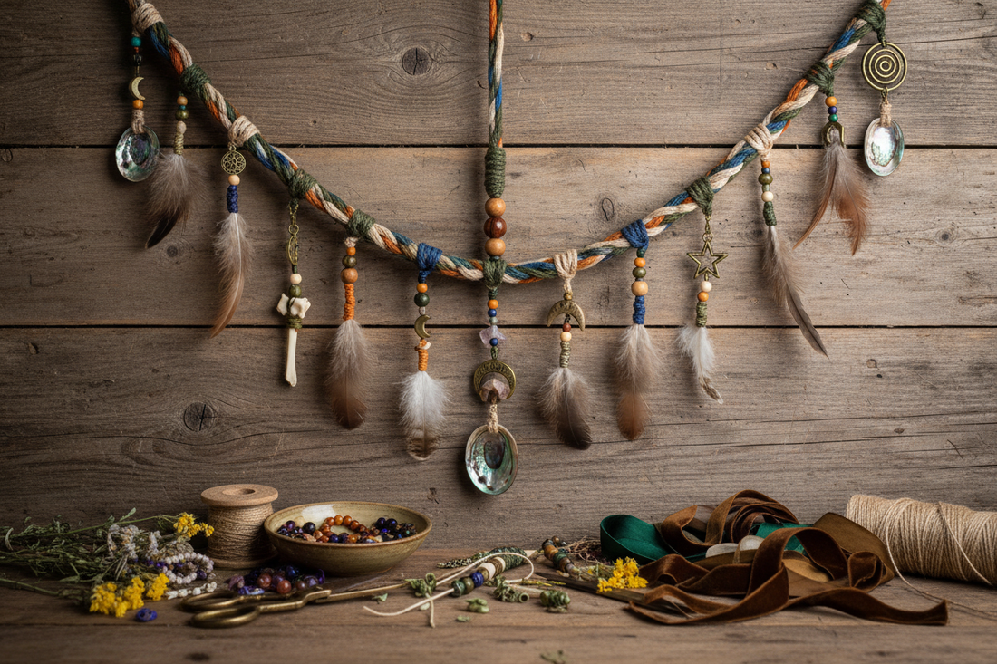 DIY Witch's Ladder - Nicole's ritual universe