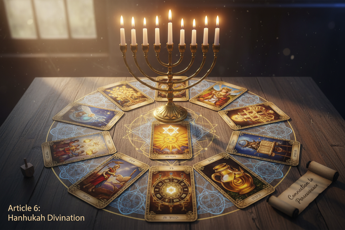 Hanukkah Divination: Miracle Tarot Spreads and Eight Nights Oracle Readings