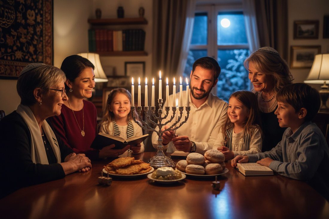 Hanukkah Rituals: Menorah Lighting and Eight Night Ceremonies