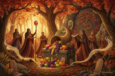 Mabon Folklore: Harvest Legends, Apple Magic, and Balance Stories