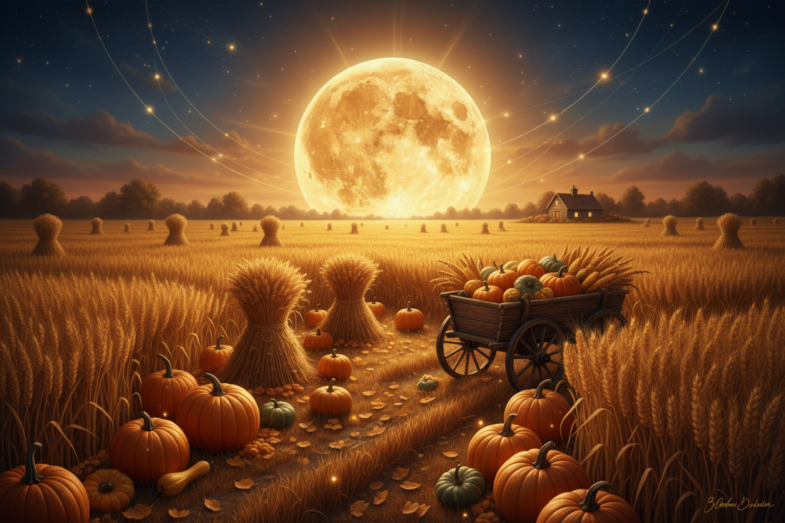 Harvest Moon Gratitude: September Full Moon Appreciation and Completion - Nicole's ritual universe