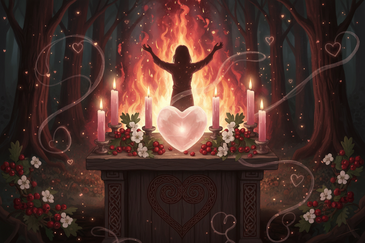 Hawthorn Heart Healing & Fairy Spells: Celtic Rituals for Love and ...