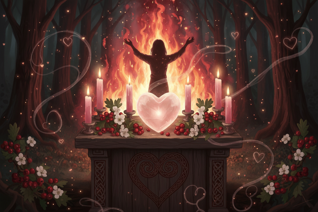 Hawthorn Heart Healing & Fairy Spells: Celtic Rituals for Love and Protection