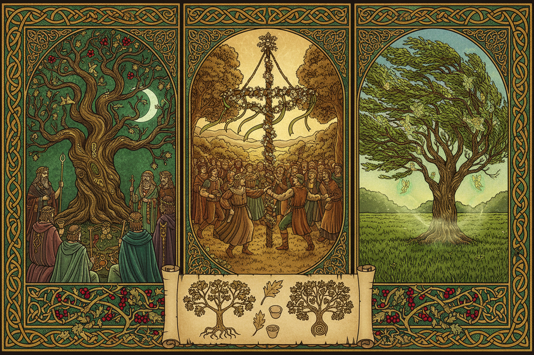 Hawthorn History, Folklore & Mythology: The Sacred May Tree Through the Ages