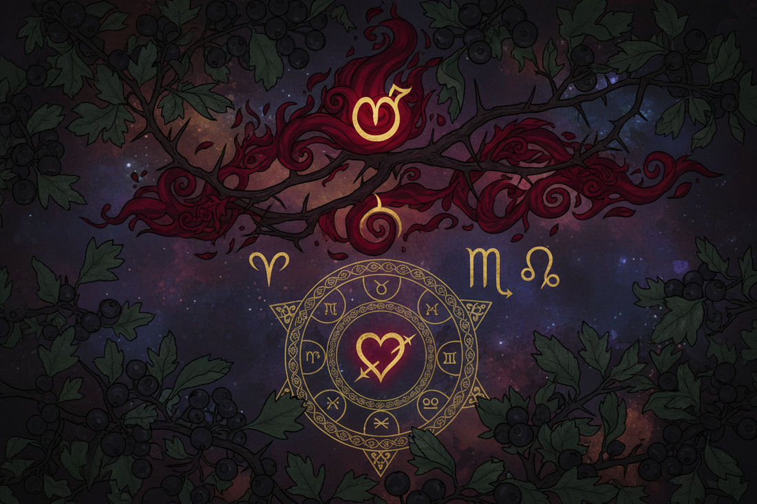 Hawthorn Planetary & Elemental Correspondences in Magic