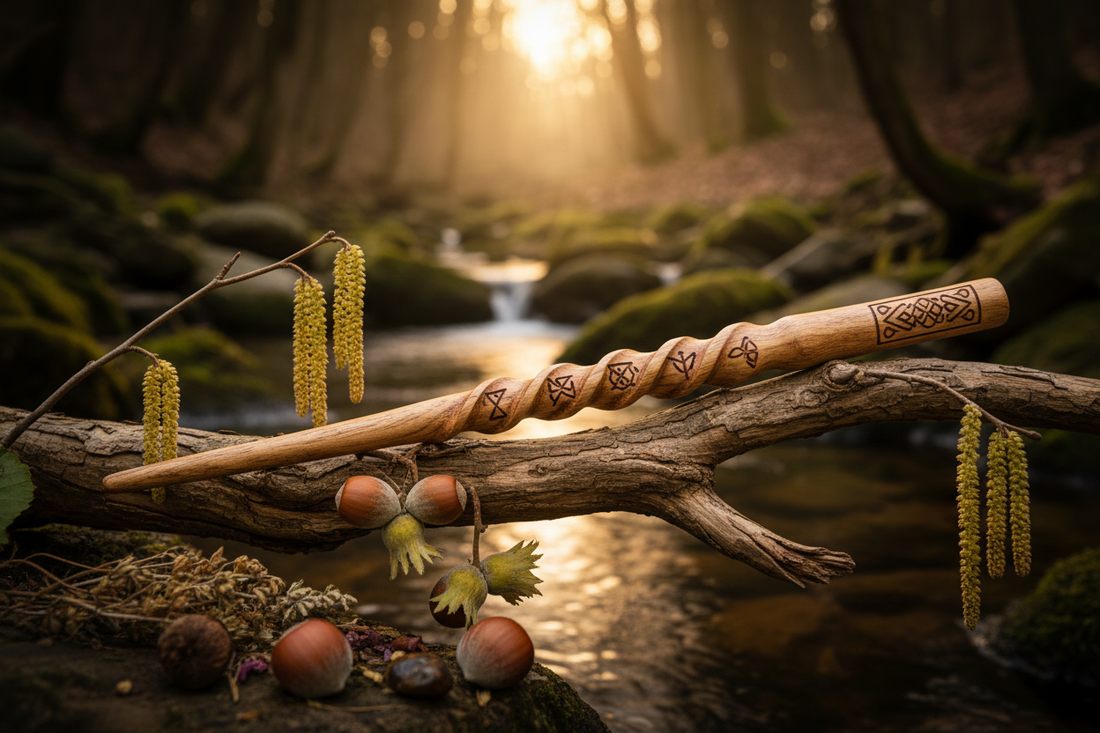 Hazel Wand: Magical Properties, Divination & the Wand of Wisdom and Water