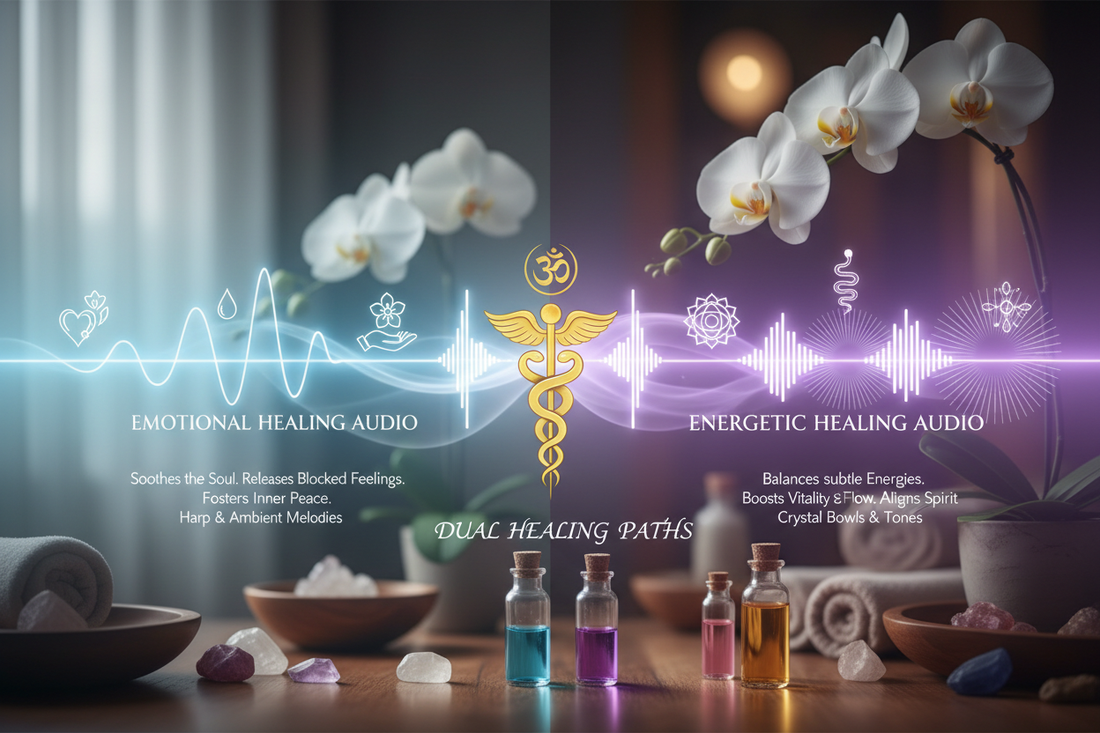 Healing Audio Comparison: Emotional vs Energetic - Nicole's ritual universe