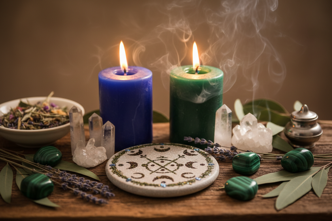 Healing Spell Candle Recipes: 12 Complete Workings for Body, Mind & Spirit