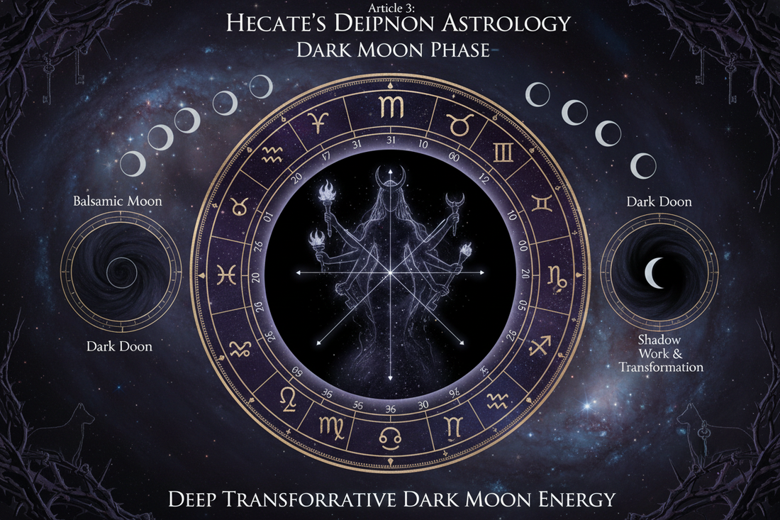 Hecate's Deipnon Astrology: Dark Moon Energy and Hecate Power