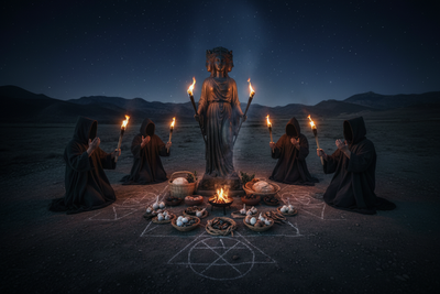 Hecate's Deipnon: History and Monthly Dark Moon Offering