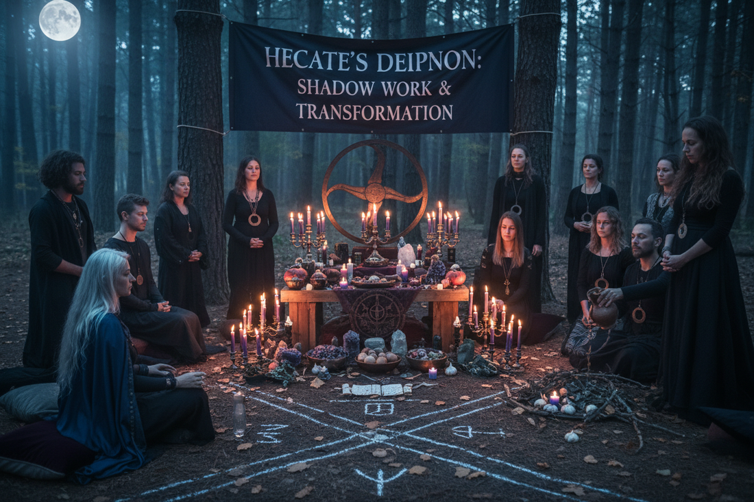 Hecate's Deipnon Spiritual Celebration: Modern Practices for Monthly Hecate Work