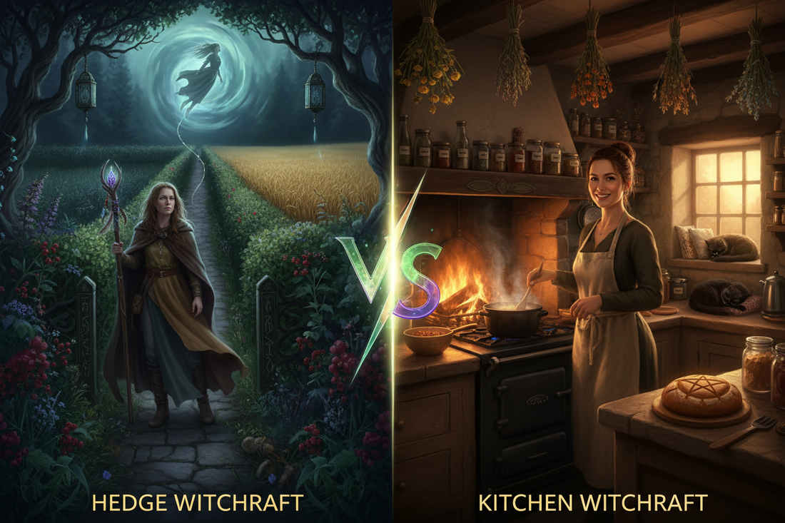Hedge Witchcraft vs Kitchen Witchcraft: Which Path is Right for You?