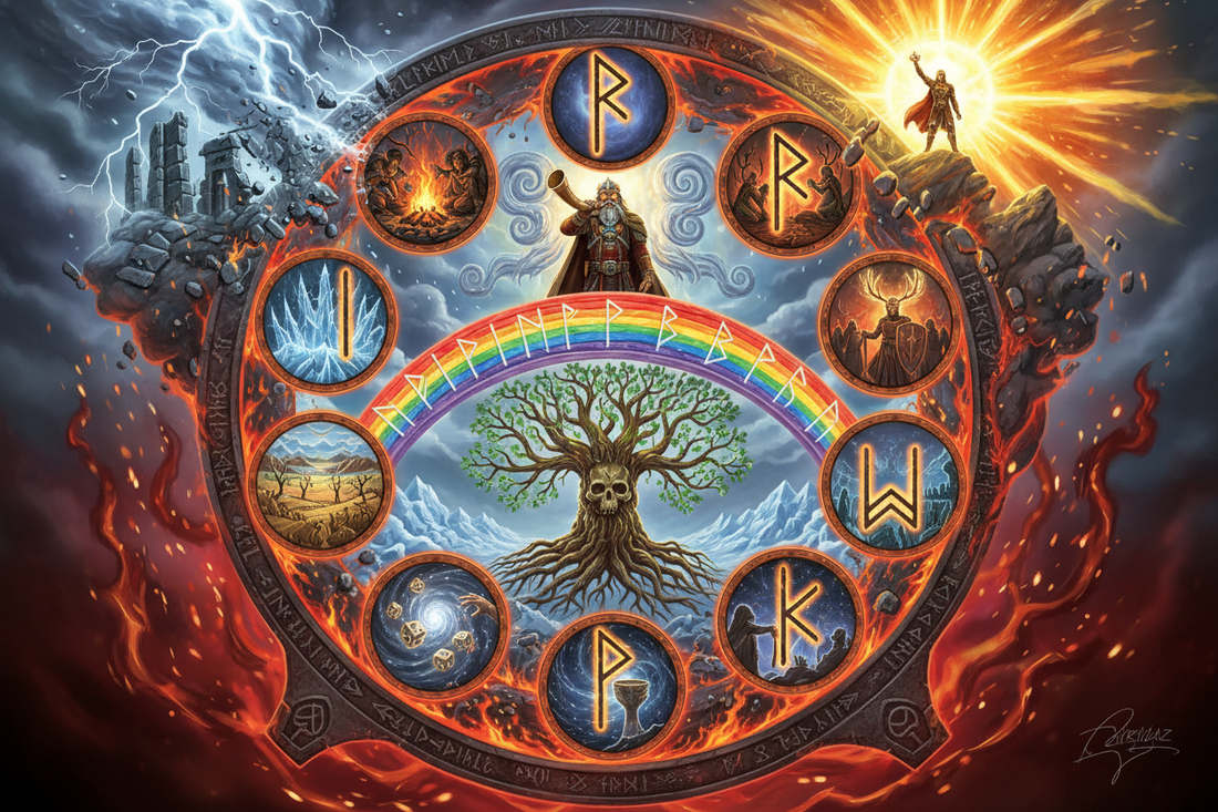 Heimdall's Aett: Second Eight Runes - Nicole's ritual universe