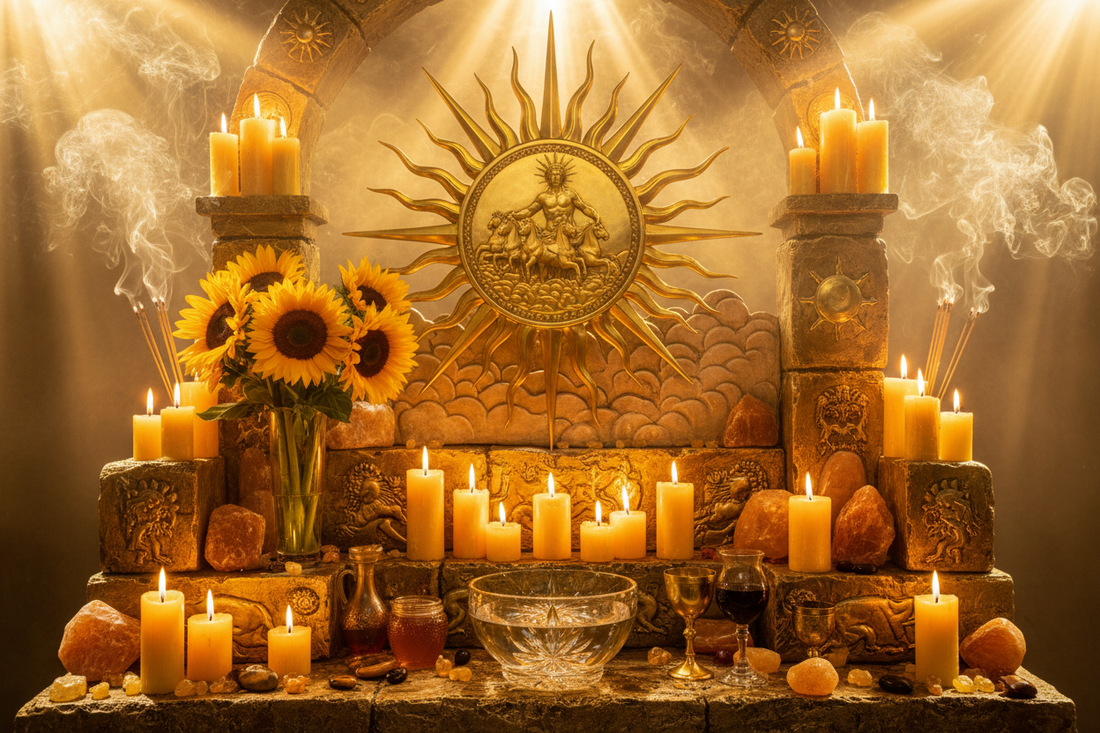 Working with Helios: Complete Guide to the God of the Sun - Nicole's ritual universe
