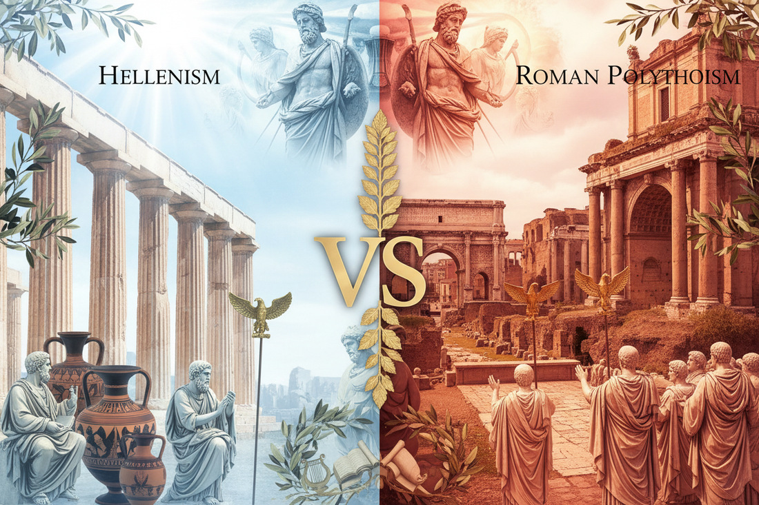 Hellenism vs Roman Polytheism: Which Classical Path is Right for You? - Nicole's ritual universe