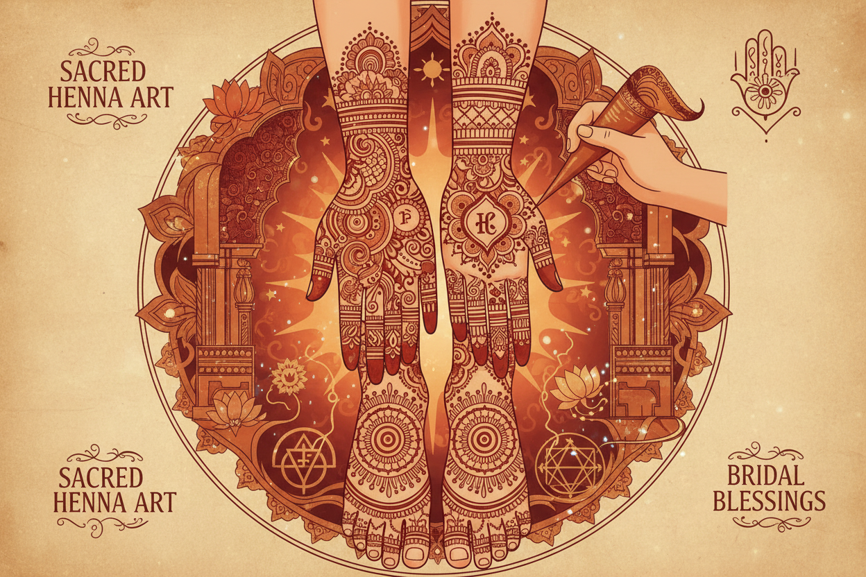 Henna & Mehndi: Bridal Blessings and Protective Patterns – Nicole's ...