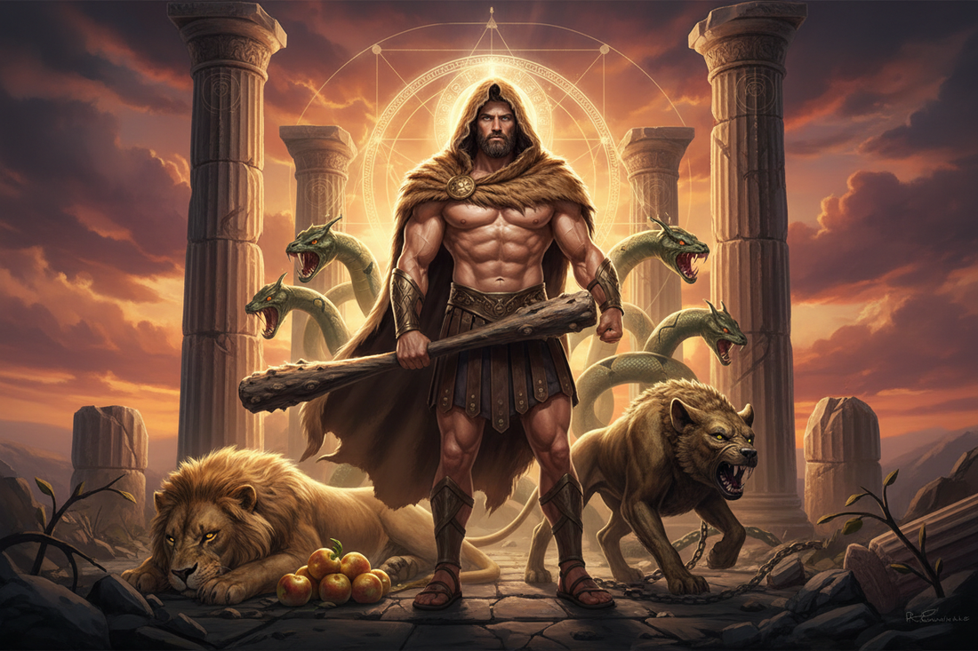 Heracles: The Twelve Labors as Initiation - Nicole's ritual universe