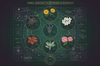 Herbal Astrology & Biochemical Resonance: Plant Cycles, Chemical Compounds, and Celestial Rhythms