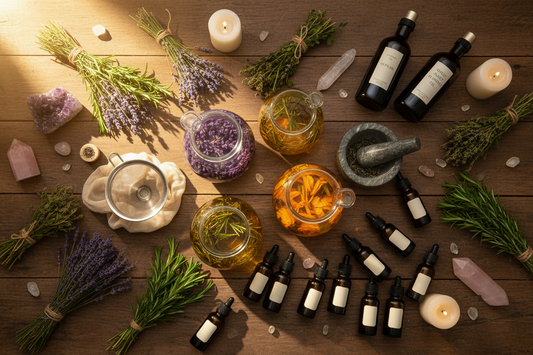 Herbal Infused Oils: Making Magical Oils at Home