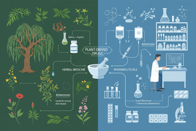 Herbal Medicine vs Pharmaceuticals Aspirin Artemisinin