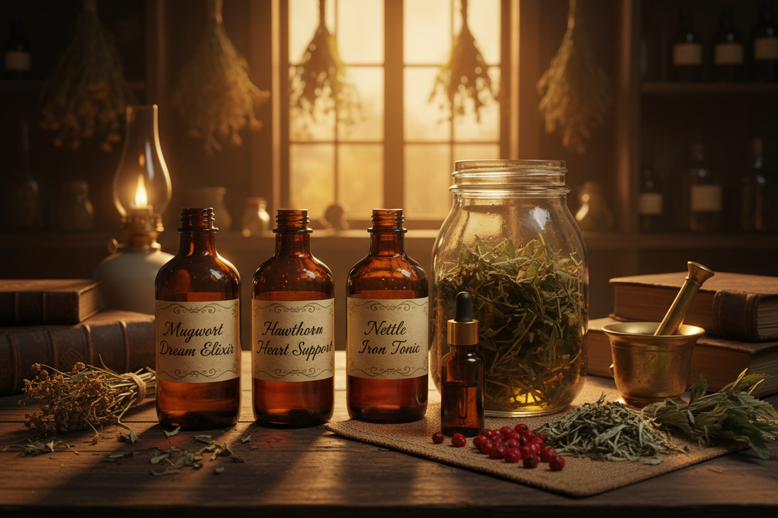 Herbal Tincture Making: Alcohol Extraction for Magical & Medicinal Use