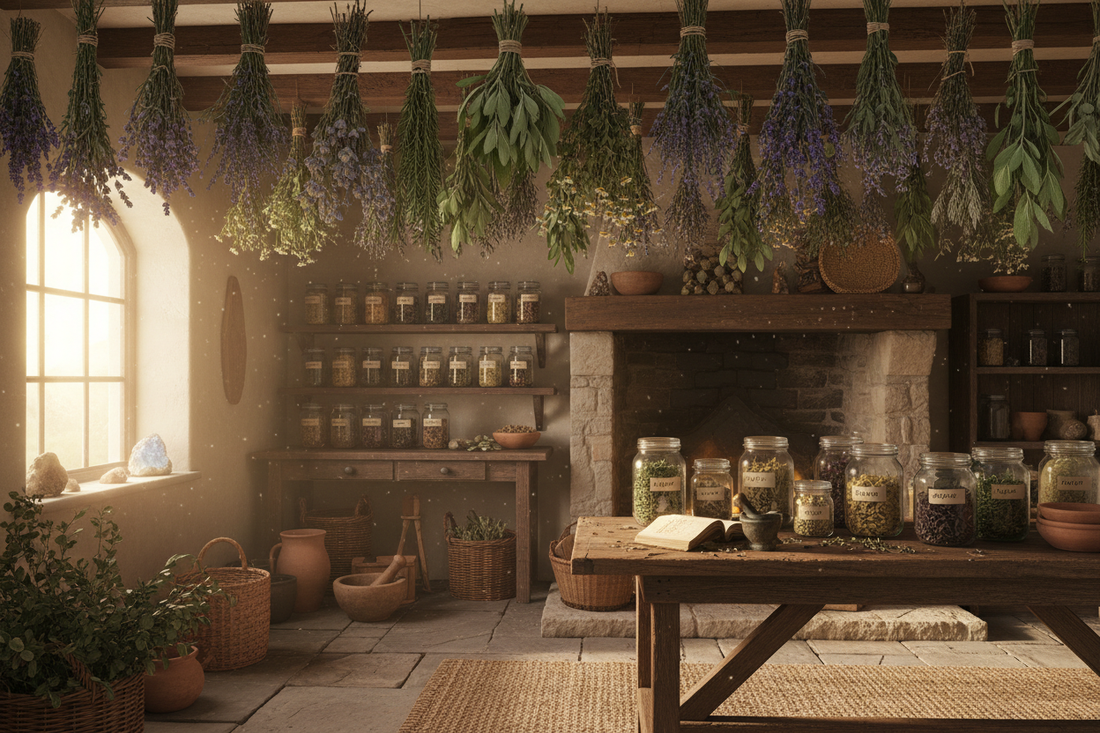 How to Dry Herbs for Witchcraft - Nicole's ritual universe