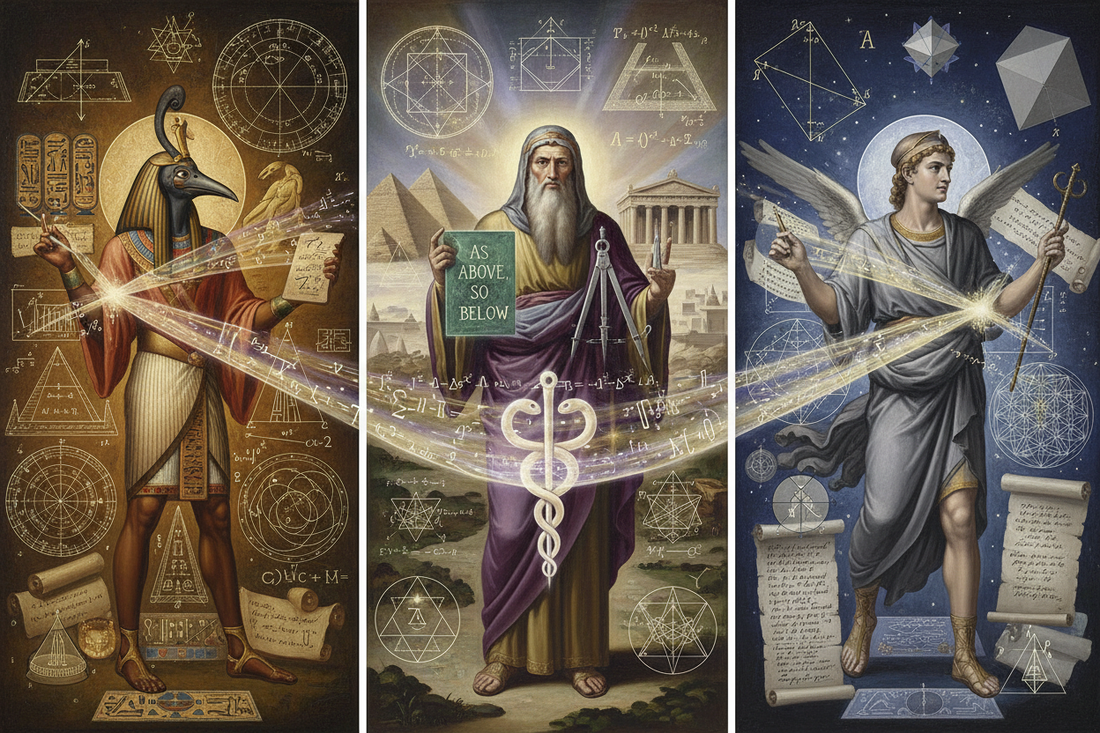 Hermes Trismegistus: The Proto-Mathematician Who United Three Worlds
