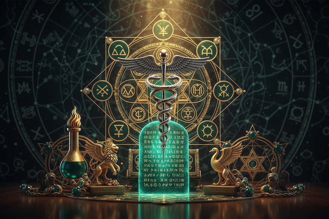 Hermes Trismegistus Symbols & Iconography - Nicole's ritual universe