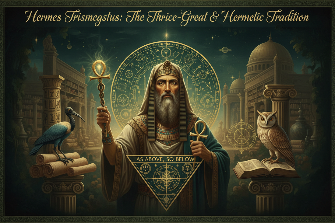 Hermes Trismegistus: The Thrice-Great & Hermetic Tradition - Nicole's ritual universe