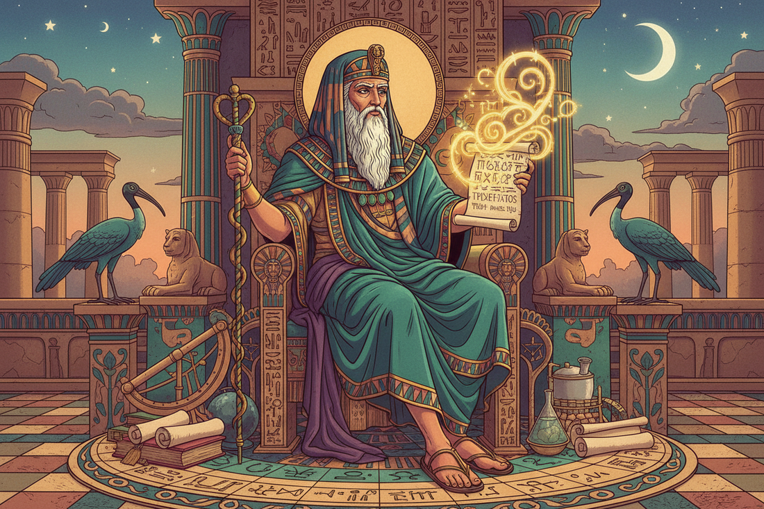 Hermes Trismegistus Myth Legend Historical Figure - Nicole's ritual universe