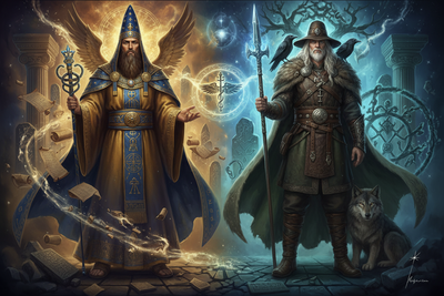 Hermes vs Odin: Wisdom Gods Compared