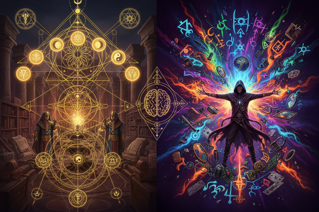 Hermetic Magic vs Chaos Magic: Which Path? - Nicole's ritual universe