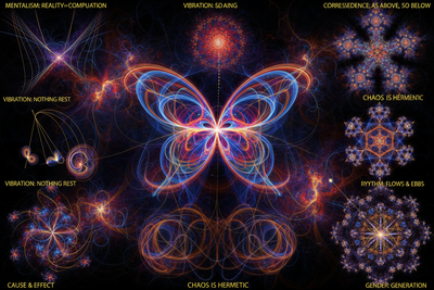 Hermetic Mathematics in Chaos Theory: Order Within Chaos