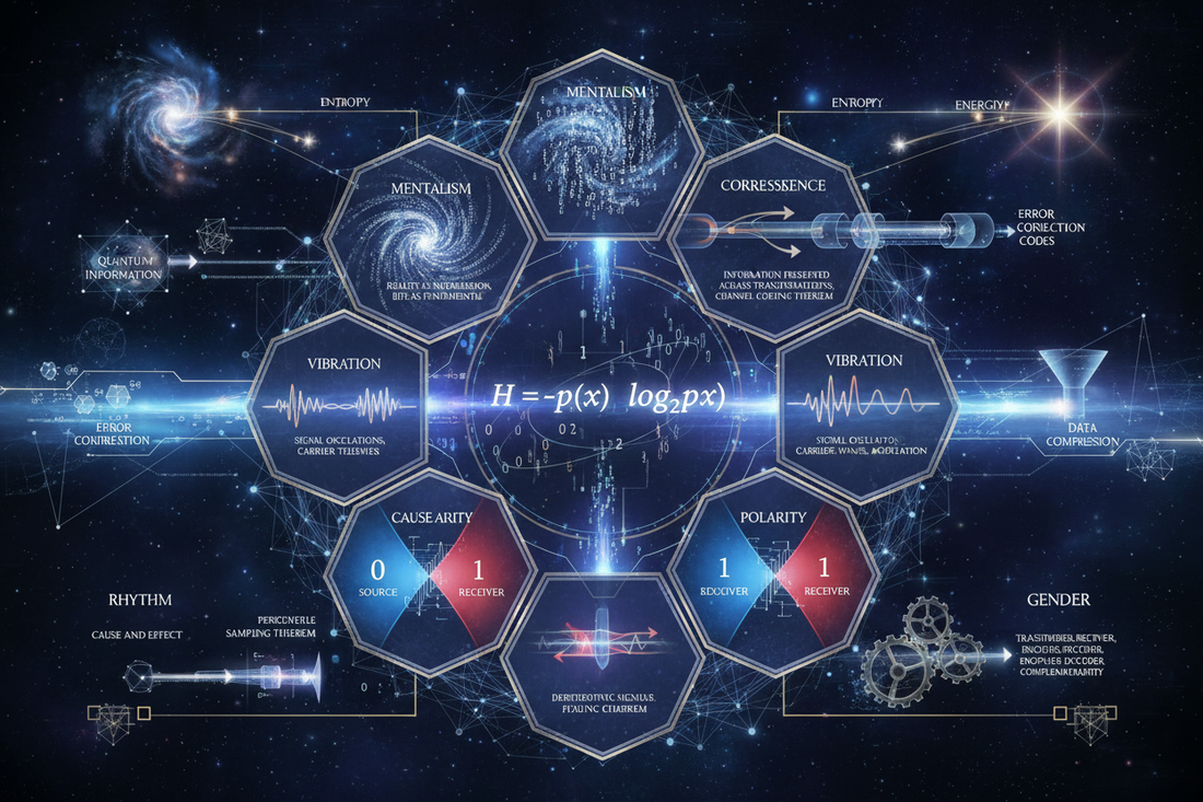 Hermetic Mathematics in Information Theory: Reality as Information