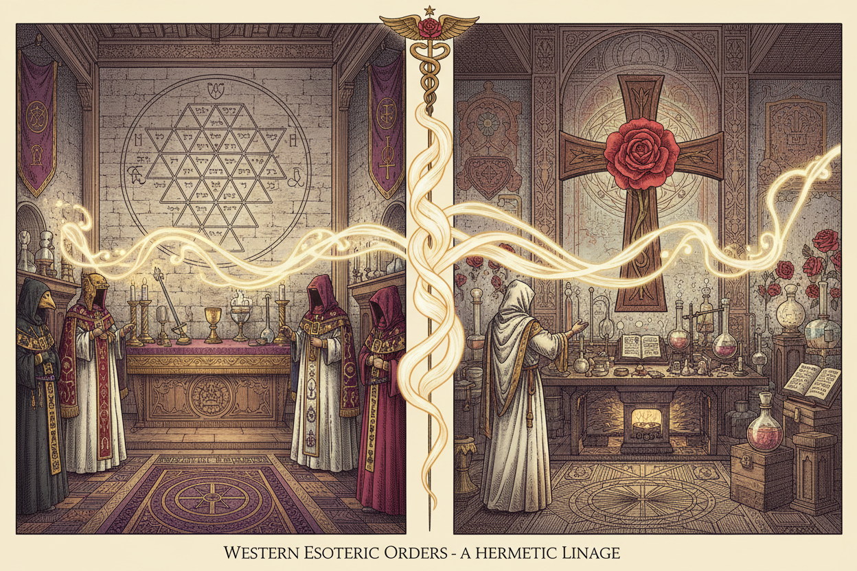 Hermetic Orders: Golden Dawn, Rosicrucians & Western Mystery Schools ...