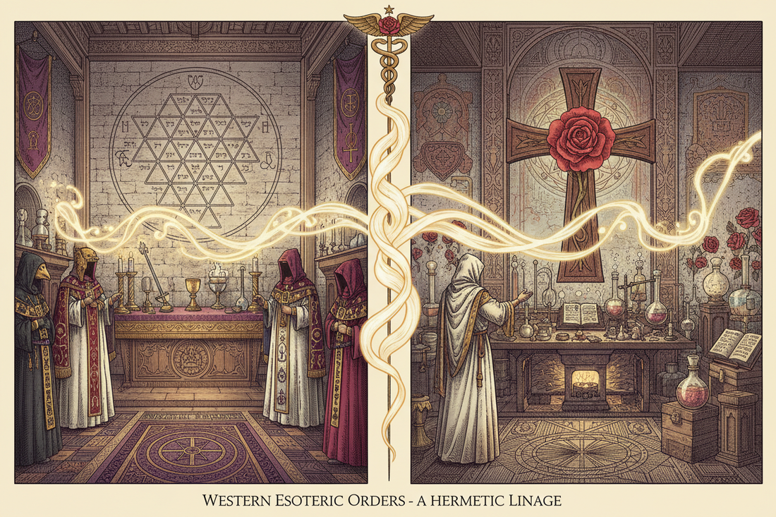 Hermetic Orders: Golden Dawn, Rosicrucians - Nicole's ritual universe