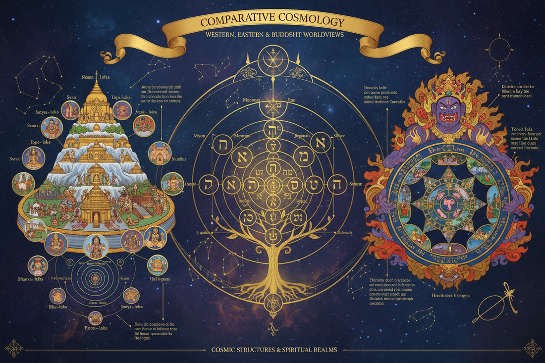 Cosmology: Hermetic vs Vedic vs Buddhist - Nicole's ritual universe