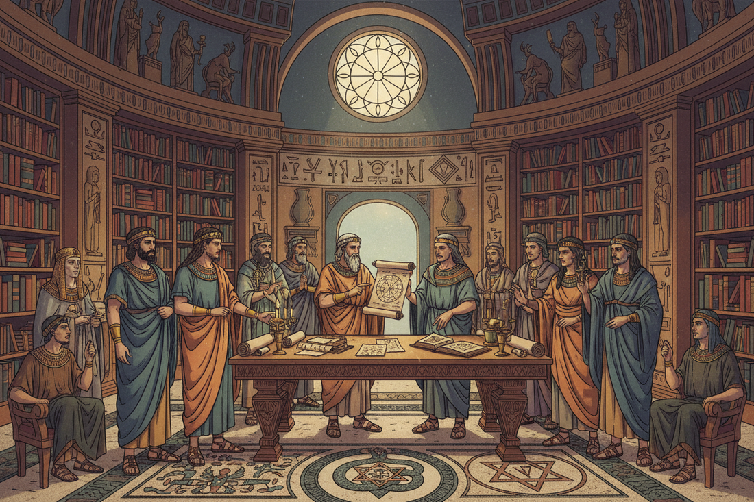 Hermeticism Ancient Alexandria Syncretism Gnosis - Nicole's ritual universe