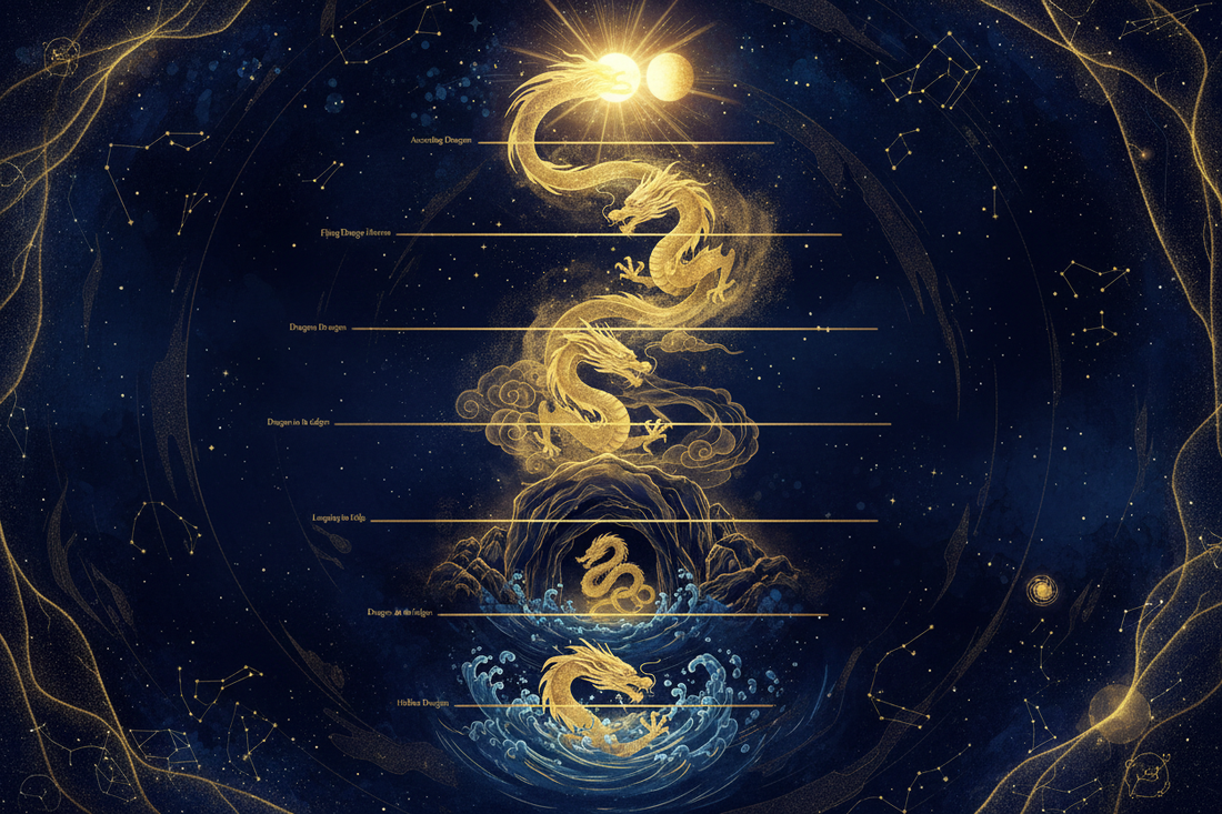 Hexagram 1 Qian - Complete Guide Part 2: The Six Lines and the Dragon's Journey