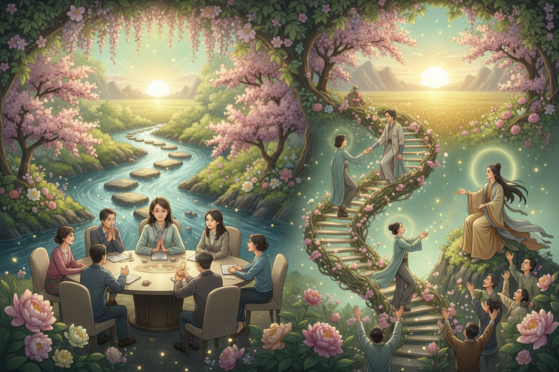 Hexagram 11 Tai - Complete Guide Part 5: Practical Applications in Relationships, Organizations, Leadership, and Personal Flourishing