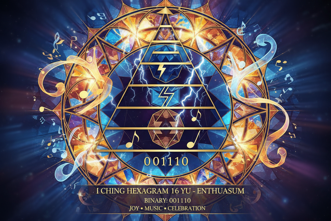 Hexagram 16: Yu (Enthusiasm, 豫) - Joy and Harmonious Expression - Nicole's ritual universe