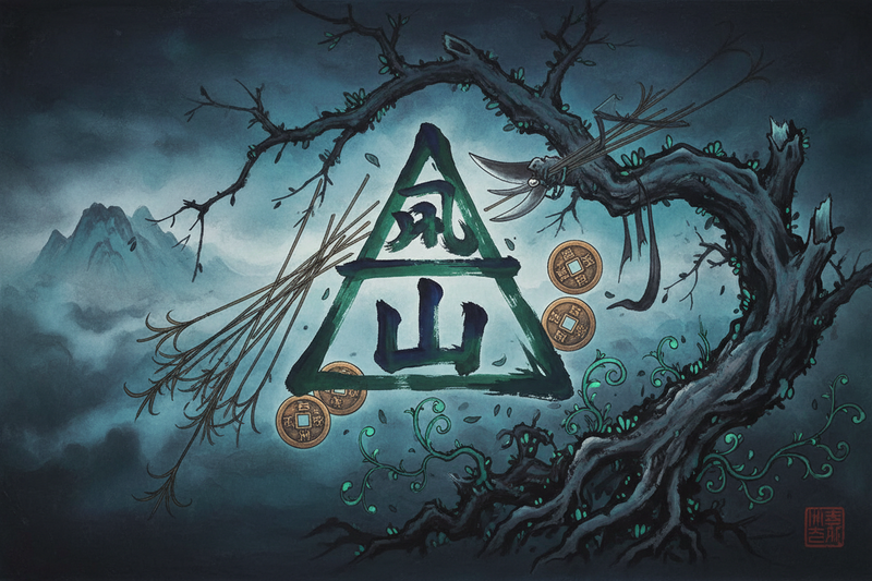 Hexagram 18 Gu - Complete Guide Part 3: Divination Guide — How to Read Corrective Work in Practice