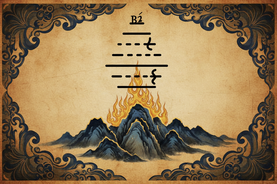 Hexagram 22 Bi - Complete Guide Part 1: The Symbol and Structure of Grace