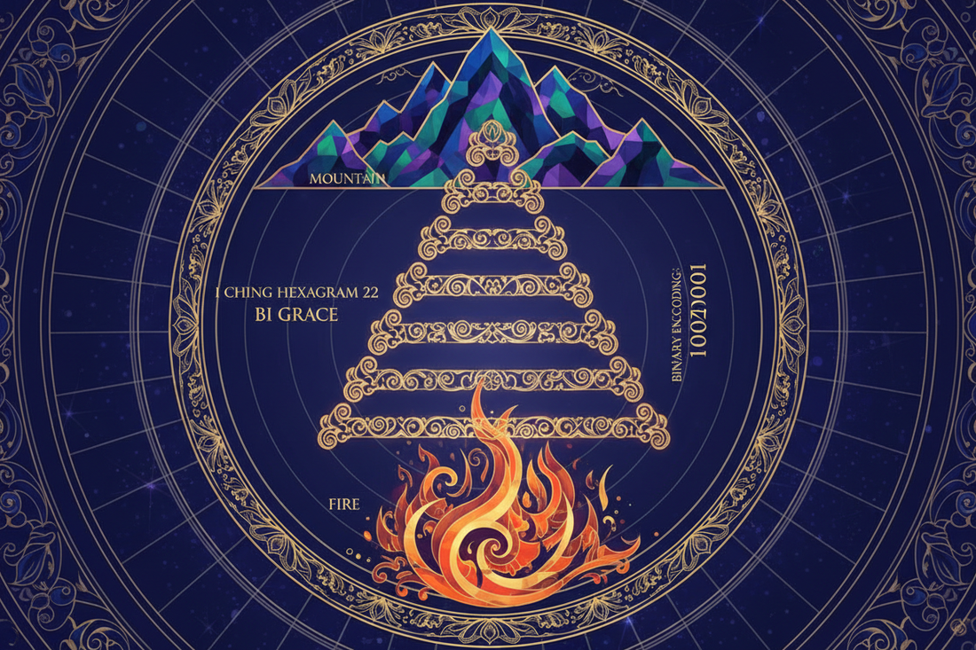 Hexagram 22: Bi (Grace, 贲) - Beauty and Adornment