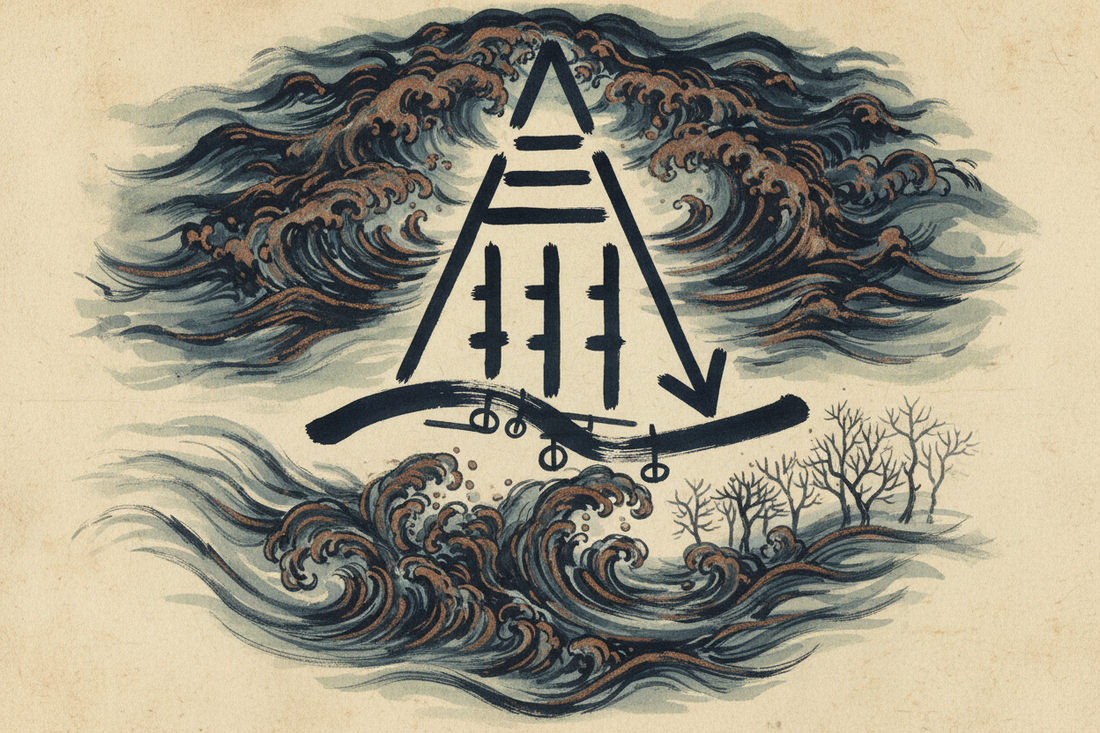 Hexagram 28 Da Guo - Complete Guide Part 1: The Symbol and Structure of Preponderance of the Great