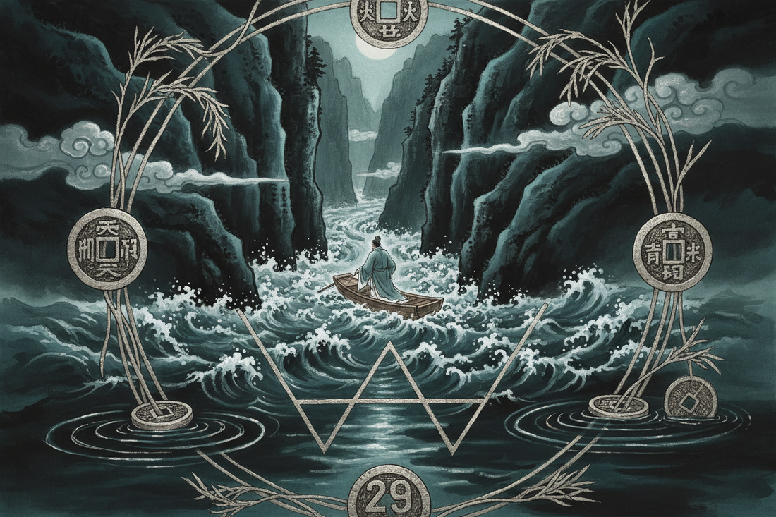 Hexagram 29 Kan - Complete Guide Part 3: Divination Guide — How to Read The Abysmal in Practice